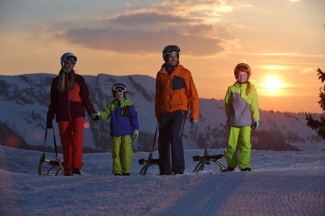 Nachtrodeln von der Hochwurzen © Planai-Hochwurzen-Bahnen GmbH