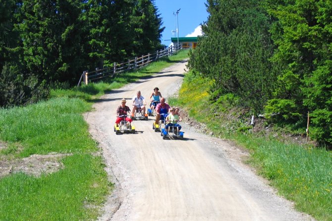 Sommerrodeln von der Hochwurzen